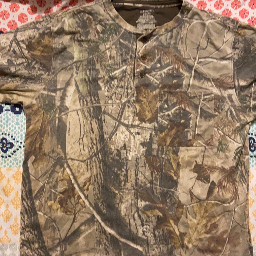Realtree camouflage long sleeve T-shirt